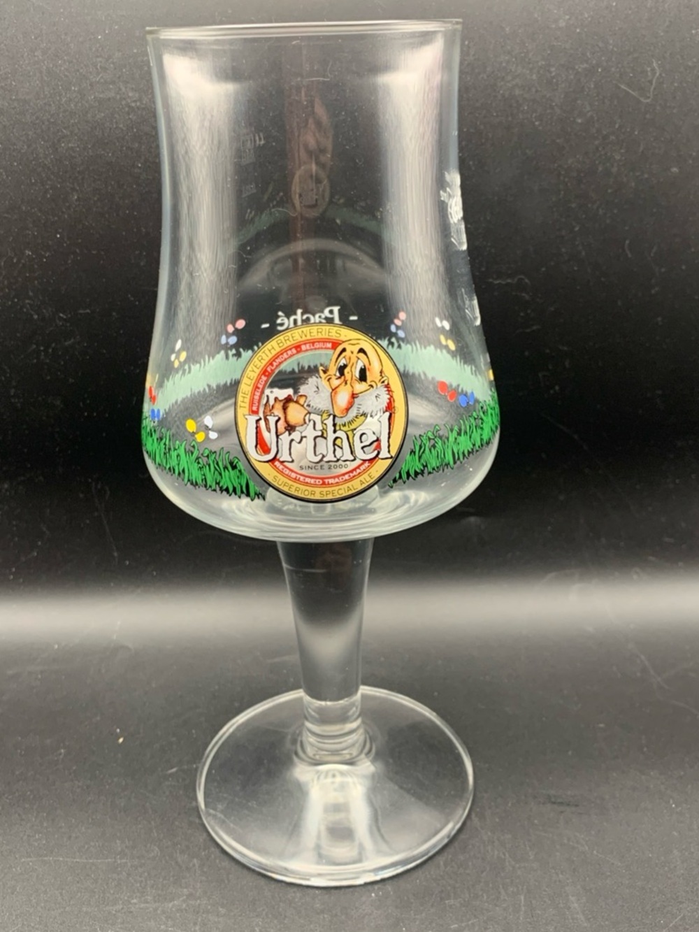 Vintage Urthel The Leyerth Brewery Belgium Superior Special Ale Glass Chalice